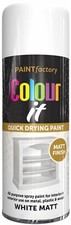 SPRAY PAINT ALL PURPOSE AEROSOL MATT GLOSS SATIN PRIMER FOR WOOD PLASTIC METAL