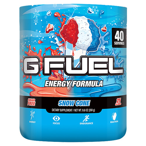 Gamma Labs G Fuel Snow Cone Gfuel 40 Servings For Sale Online Ebay