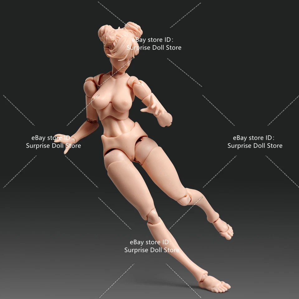 Romankey X COWL 1/12 Pale Super Flexible Girl Body For 6'' Female Figure - Image 3 of 4