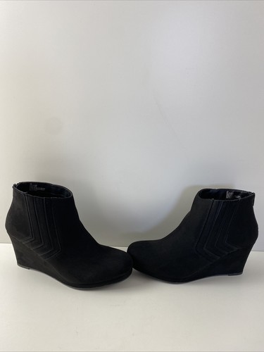 Sugar JULIETTE Black Fabric Back Zip 
