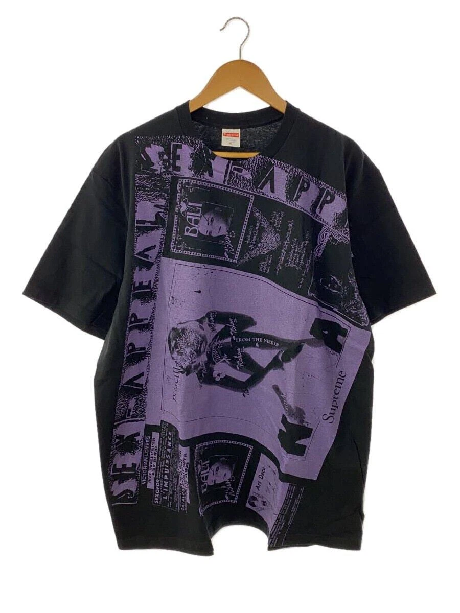 T shirt Supreme coton noir XL d'occasion