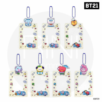 BTS BT21 Official Authentic Goods Photo Holder Summer Sky Ver + Tracking Number