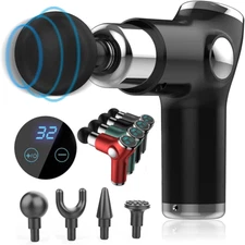 Massage Gun Deep Percussion Massager Muscle Vibration Tissue Relaxing Therapy