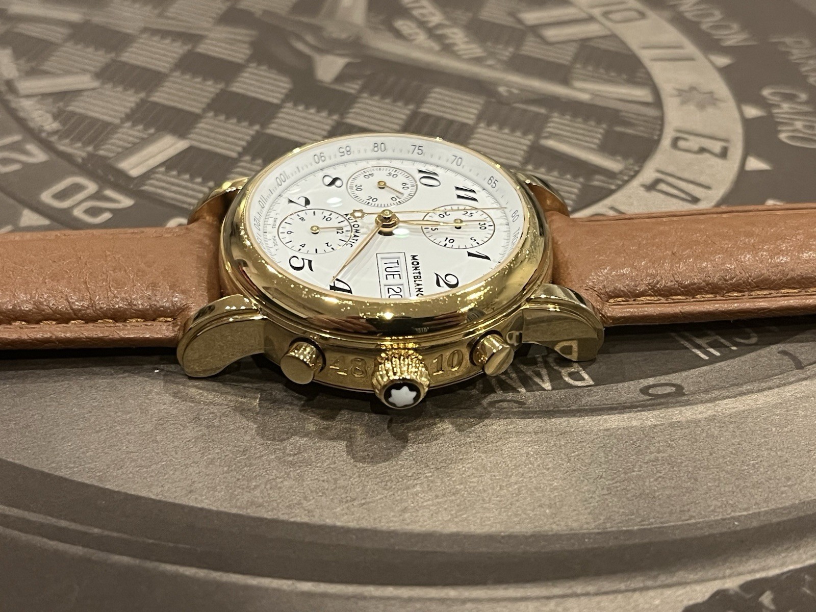 Montblanc Chronograph Automatic Meisterstuck 4810… - image 2