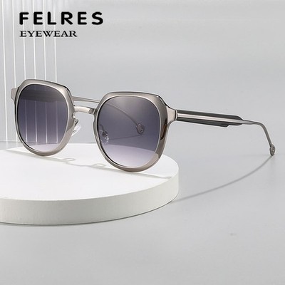 Metal Round Personality Sunglasses Unisex Retro Fashion Traveling Party Glasses 