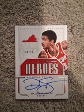 2018-19 Panini National Treasures - Hometown Heroes Ralph Sampson #HH-RSP /99