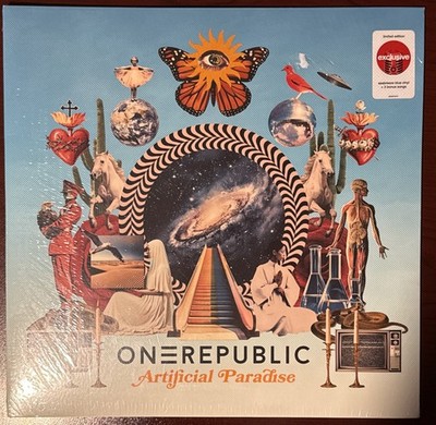 OneRepublic Artificial Paradise Seabreeze Blue Vinyl LP Brand New Sealed