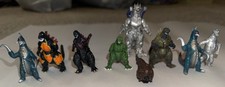 Rare GODZILLA Mini Figure Pack of Destruction 2 2002 Bandai Lot