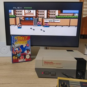 STREET GANGS EDIZIONE ITALIANA MATTEL - PAL A - NINTENDO NES - COMPLETO TESTATO