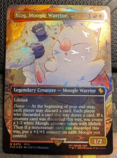 MOG, MOOGLE WARRIOR Chocobo Track Foil - Final Fantasy MTG Magic: the Gathering