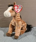 Vintage 2000 Ty Beanie Baby-OATS-Brown Horse w/Tag-Retired-BD 7/5/2000