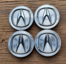 Acura CL ILX MDX RDX TLX center cap set of 4, 1998-2024 p/n 44742 SZ3 J110 H1 S2