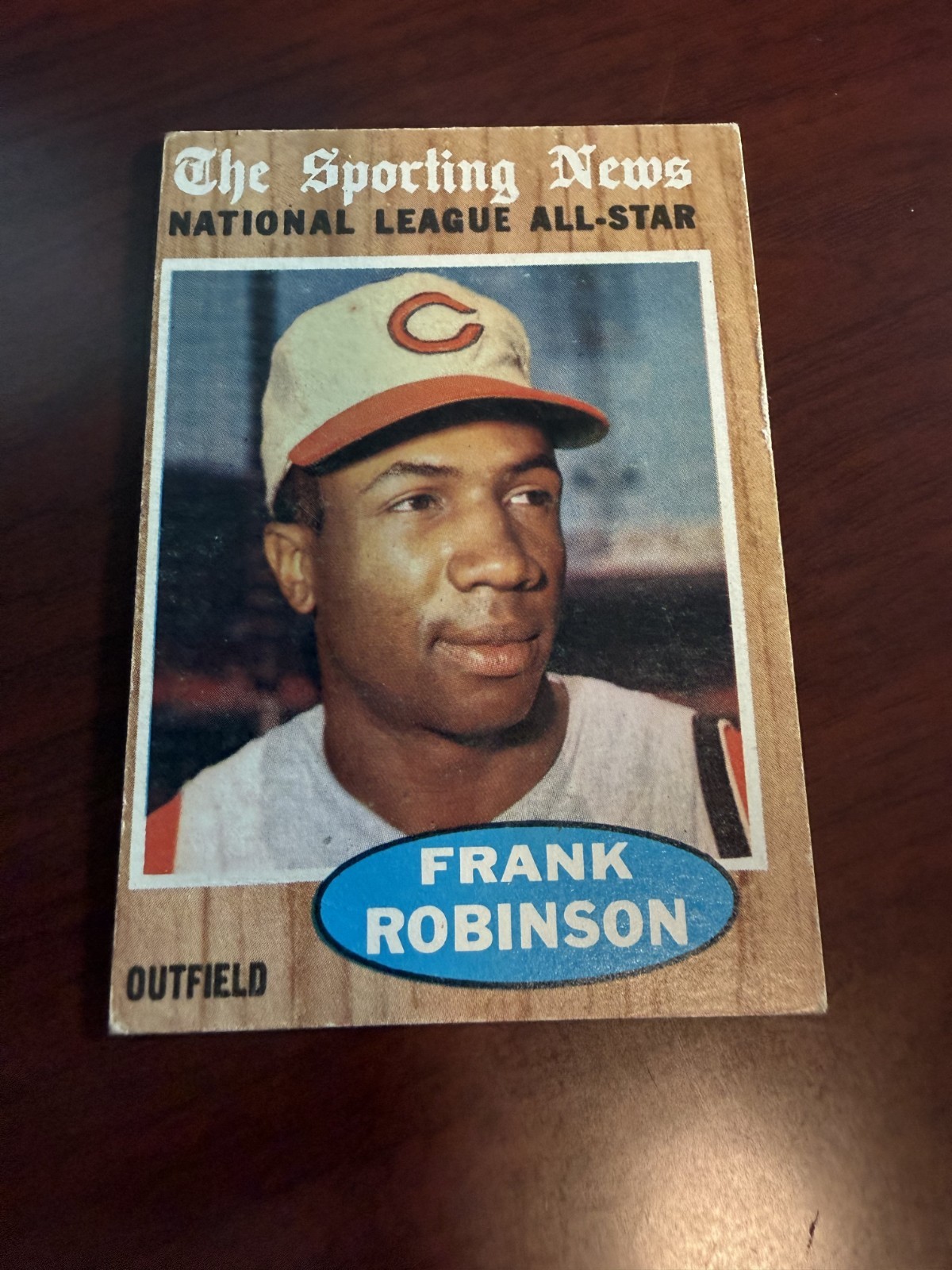 1962 Topps #396 Frank Robinson HOF. VG