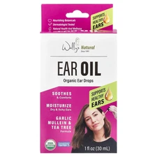 Organic Ear Oil Drops, 1 fl oz (30 ml)