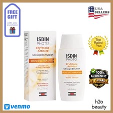 ISDIN Eryfotona Actinica Ultralight Emulsion SPF50 EXP 06/27 100ml NEW FAST SHIP