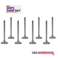 Manley 11689-8, Set of 8 Natural Stainless Ls7 R/M 1.615 Exhaust Valves Performa