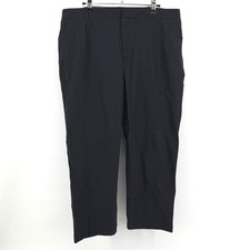 Kirkland Travel Office Pant Women 14 Black Stretch Lightweight Gorpcore Utility