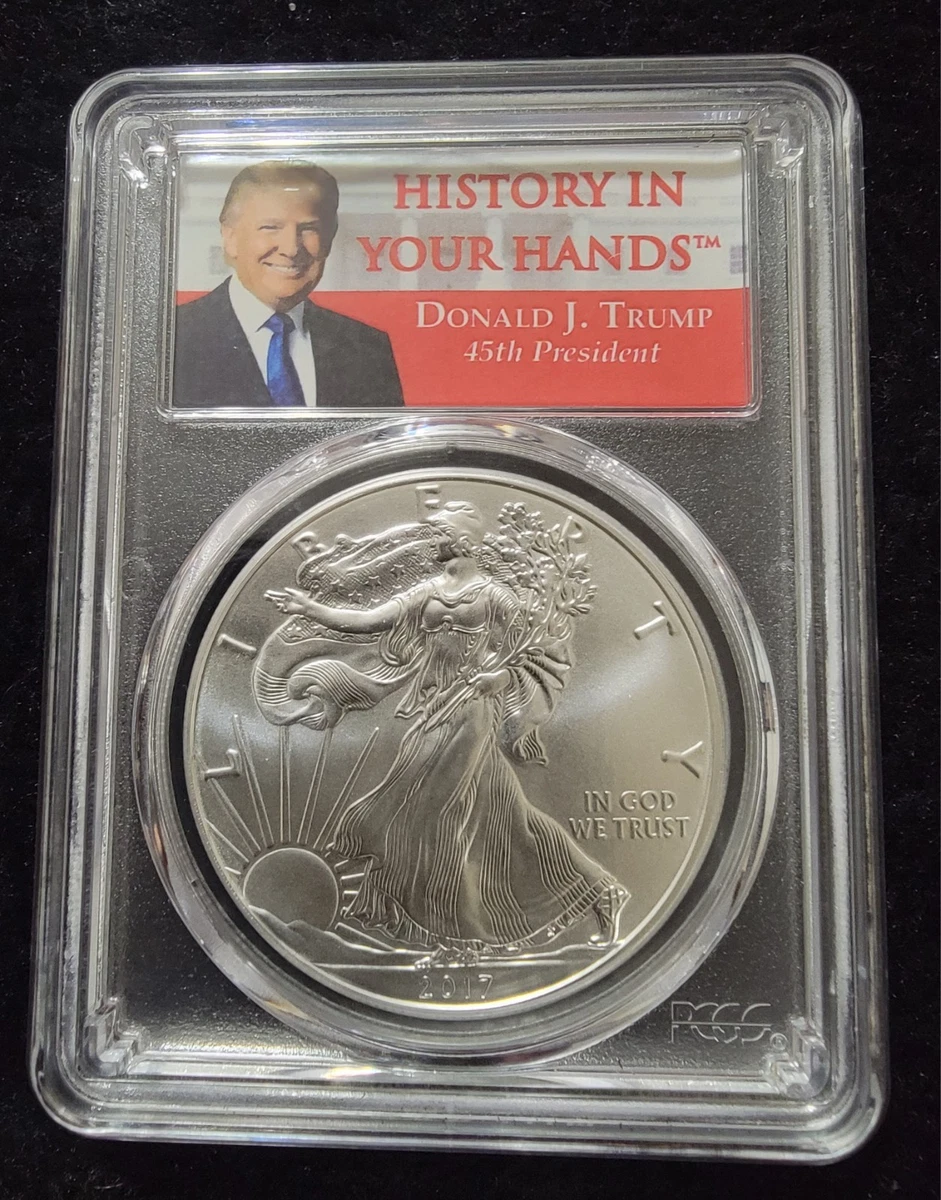 25+ American Eagle MS 70 Graded 2017 Silver Bullion Coins for sale