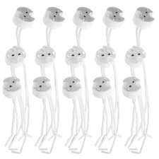 30 Pcs Mr16 Socket Lamp Accessories Ceramic Ceiling Light Fixture