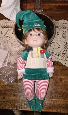 Lee Middleton Christmas Angel Signed Workshop Elf 14''#554 of 5000