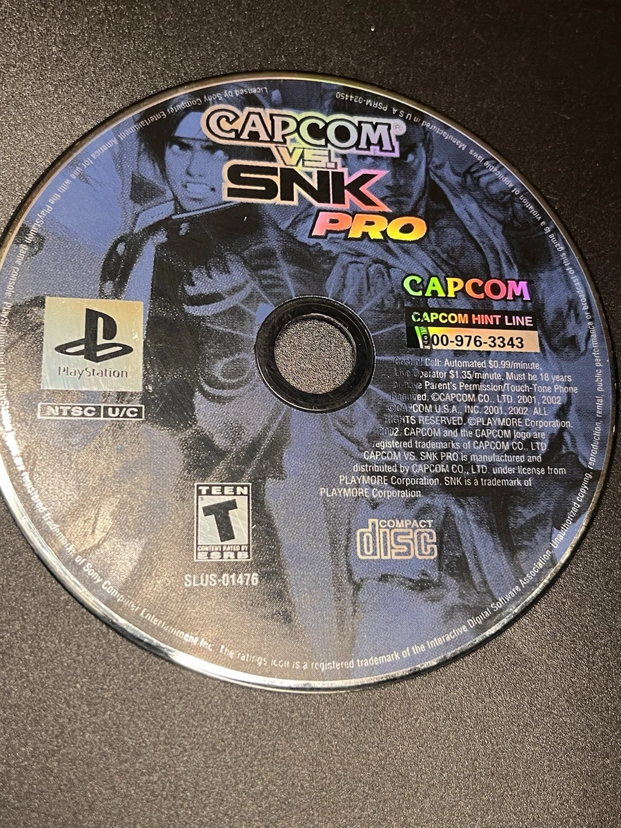 Sony PlayStation 1 Capcom vs. SNK Pro Video Games for sale | eBay