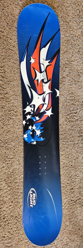 Bud Light Snowboard 158cm