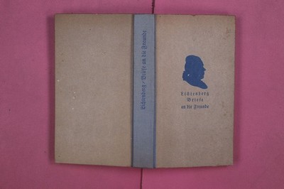 287846 Georg Christoph Lichtenberg BRIEFE AN DIE FREUNDE Waldemar Hoffmann