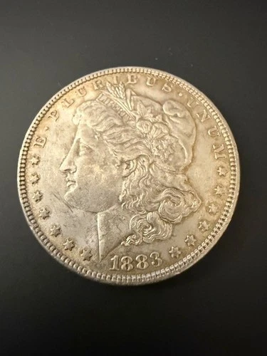 1883 MORGAN SILVER DOLLAR Philadelphia Mint  VG COND Circulated FREE SHIP!!