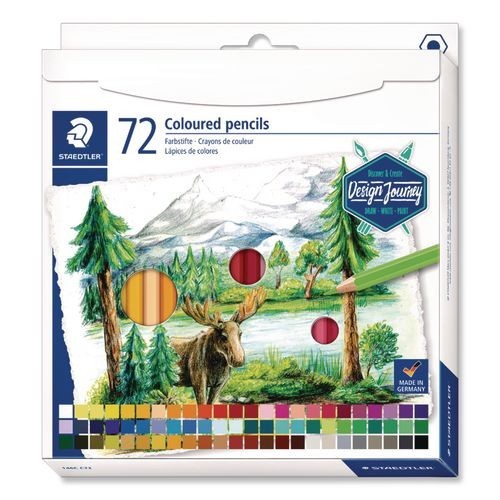 Staedtler Colored Pencils, 4 mm, Assorted Lead and Barrel Co