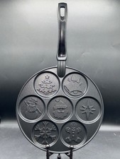 Nordic Ware Cast Aluminum Holiday Pancake Pan...