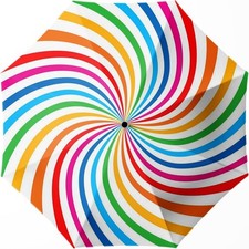 Small Compact Travel Automatic Folding Umbrella for Women, Portable Lightweight,