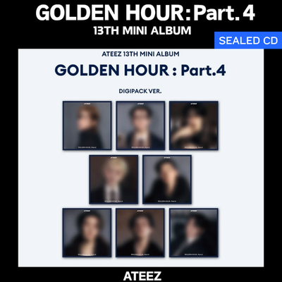 ATEEZ GOLDEN HOUR:Part.4 digipack fcコンプ ATEEZ - GOLDEN HOUR : Part.4 (Digipack) (Target Exclusive, CD