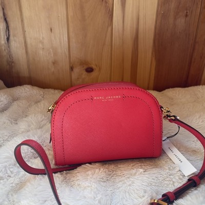 Marc Jacobs M0011341 Tulip Red Leather Crossbody Camera Bag NWT | eBay