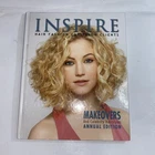 GOOD- Inspire Hair Fashion Hardback Book for Salon Clients Bridal Event Vol 90