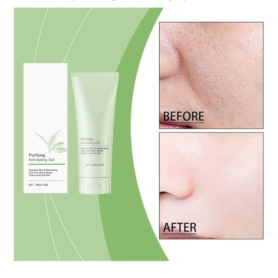 Gel Exfoliante Purificante - 60g/2,12oz. ¡Nuevo en caja! Caduca 16/10/2027. Foto 2 de 4