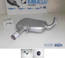 IMASAF Auspuff Mitteltopf+Anbauteile für VW Corrado 1.8 16V / 2.0 16V 1989-1991