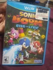 Nintendo Wii U - Sonic Boom: Rise of Lyric (2014) No  Manual - Tested/Excellent