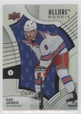 2021-22 Upper Deck Allure Rookies Number 91/199 Zac Jones #139 0pg4