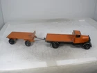 England Dinky Toys #25c Type 4 Flat Truck Plus #25g Trailer PERFECT MATCH