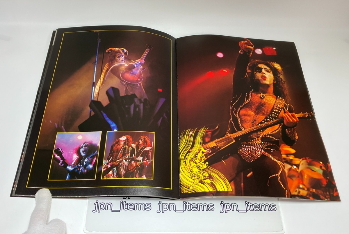 KISS First JAPAN TOUR 1977 PROGRAM Book Vintage Booklet Pamphlet