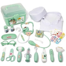Toddler Doctor Kit with Stethoscope, 30-Piece Set