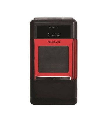 Frigidaire Countertop Ice Maker Nugget Style Machine - 44 lbs Daily - Black/Red
