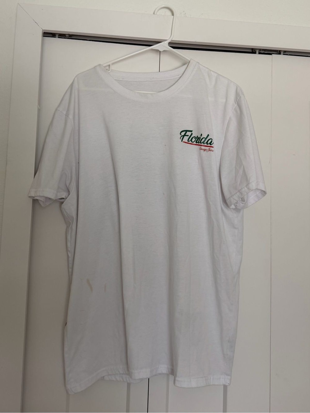 Florida Script Logo White Men’s T-Shirt
