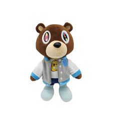 Kawaii Cartoon Bear Plush Toy - Soft Stuffed Teddy Doll Gift for Kids Room Decor