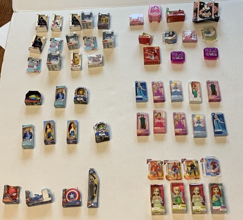 Disney Store Edition Mini Brands Lot (56) Assorted Zuru Assorted Series - New