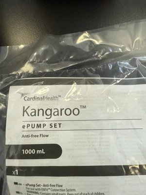 Kangaroo EPump Set 1000 mL Lot of 10 Units 773656