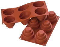 Schneider Silikonbackform - Mini-Kuchen, Ø 59 X 29 Mm, HöHe 70 Mm
