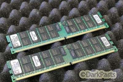 Kingston KTM2865/8G 8GB Kit of 2x4GB Server Memory RAM IBM HS20 FRU 40R2827