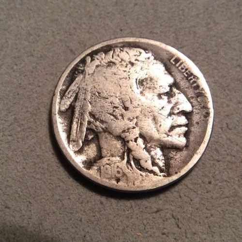 1916-D BUFFALO NICKEL  D-74 YOU GRADE FREE SHIPPING