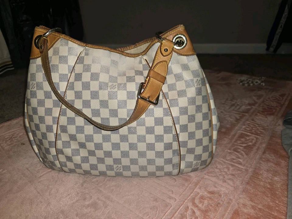 Bolso Hobo Louis Vuitton Galliera GM Marrón Lona Foto 2 de 4